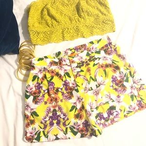 Floral shorts
